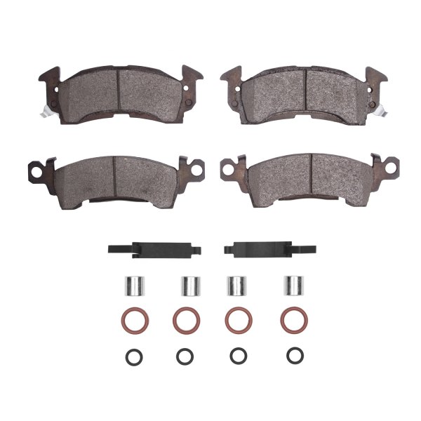 R1 Concepts® - Super Heavy Duty Semi-Metallic Front Brake Pads