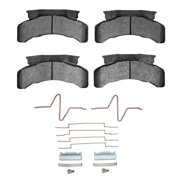 R1 Concepts® - Super Heavy Duty Semi-Metallic Rear Brake Pads