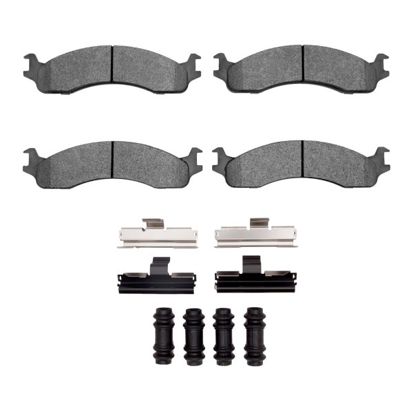 R1 Concepts® - Super Heavy Duty Semi-Metallic Front Brake Pads