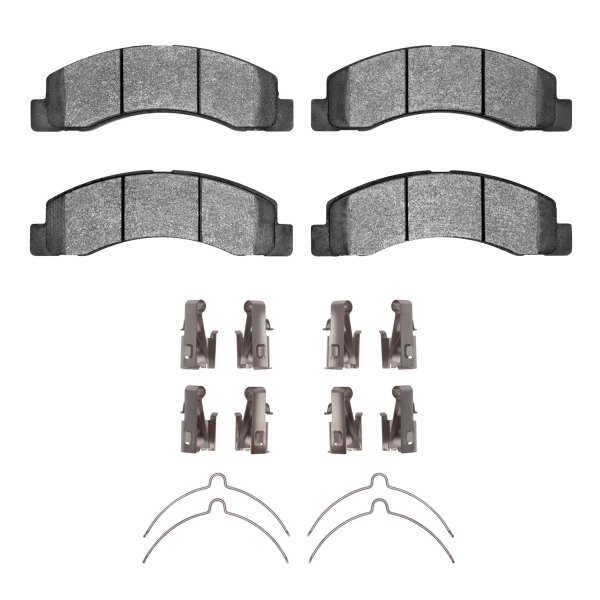 R1 Concepts® - Super Heavy Duty Semi-Metallic Front Brake Pads