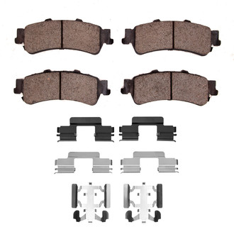 R1 Concepts® - Super Heavy Duty Semi-Metallic Rear Brake Pads