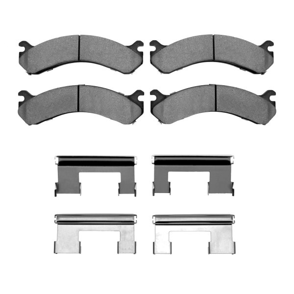 R1 Concepts® - Super Heavy Duty Semi-Metallic Rear Brake Pads