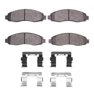 R1 Concepts® - Super Heavy Duty Semi-Metallic Front Brake Pads