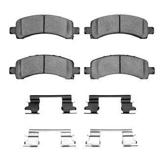 R1 Concepts® - Super Heavy Duty Semi-Metallic Rear Brake Pads