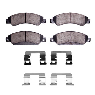 R1 Concepts® - Super Heavy Duty Semi-Metallic Front Brake Pads