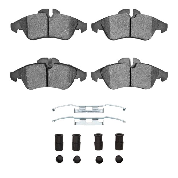 R1 Concepts® - Super Heavy Duty Semi-Metallic Front Brake Pads