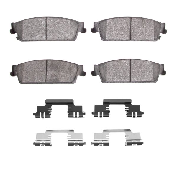 R1 Concepts® - Super Heavy Duty Semi-Metallic Rear Brake Pads