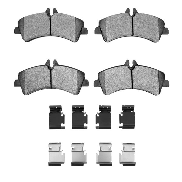 R1 Concepts® - Super Heavy Duty Semi-Metallic Rear Brake Pads