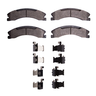 R1 Concepts® - Super Heavy Duty Semi-Metallic Rear Brake Pads
