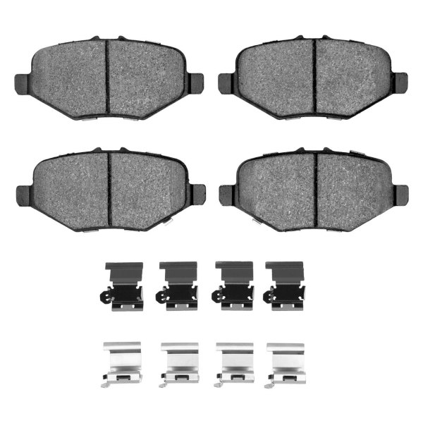 R1 Concepts® - Super Heavy Duty Semi-Metallic Rear Brake Pads