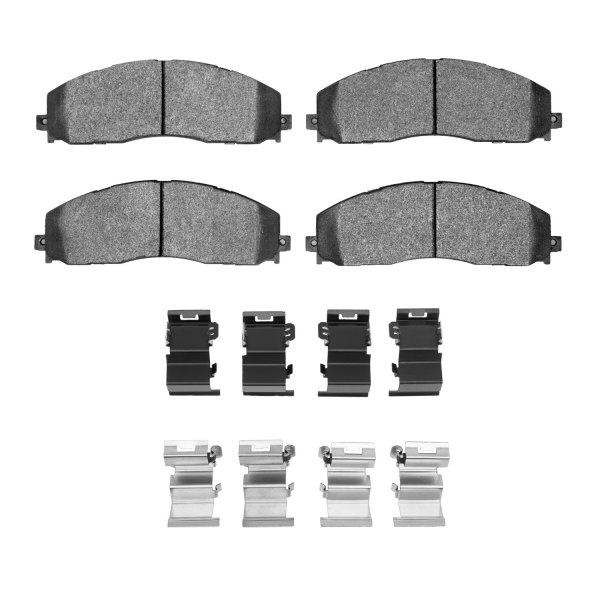 R1 Concepts® - Super Heavy Duty Semi-Metallic Front Brake Pads