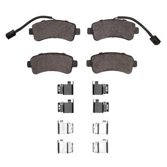 R1 Concepts® - Super Heavy Duty Semi-Metallic Rear Brake Pads