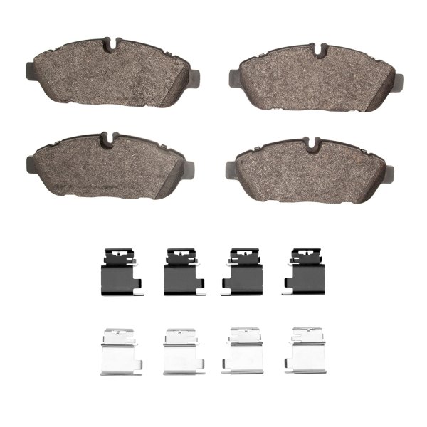 R1 Concepts® - Super Heavy Duty Semi-Metallic Front Brake Pads