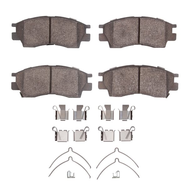 R1 Concepts® - Ceramic Ceramic Front Brake Pads