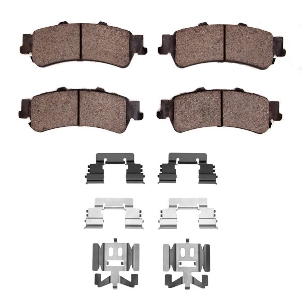 R1 Concepts® - Ceramic Ceramic Rear Brake Pads