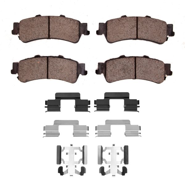 R1 Concepts® - Ceramic Ceramic Rear Brake Pads