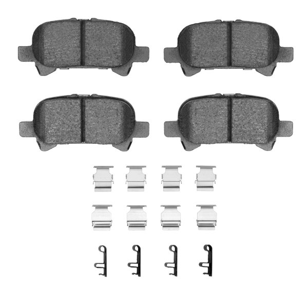 R1 Concepts® - Ceramic Ceramic Rear Brake Pads