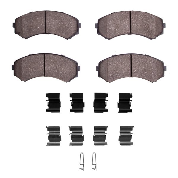 R1 Concepts® - Ceramic Ceramic Front Brake Pads