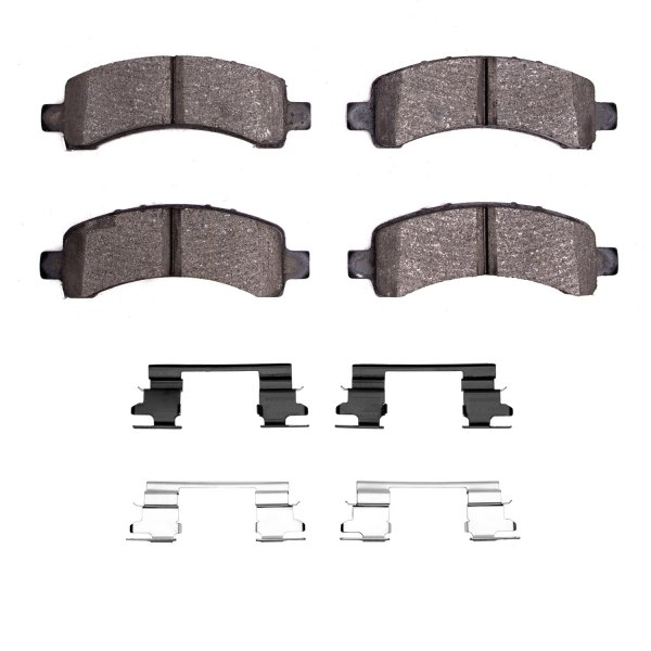 R1 Concepts® - Ceramic Ceramic Rear Brake Pads