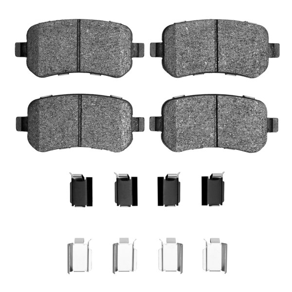 R1 Concepts® - Ceramic Ceramic Rear Brake Pads