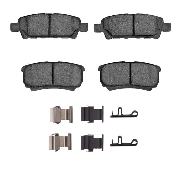 R1 Concepts® - Ceramic Ceramic Rear Brake Pads