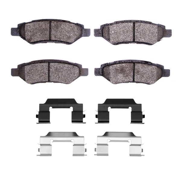 R1 Concepts® - Ceramic Ceramic Rear Brake Pads