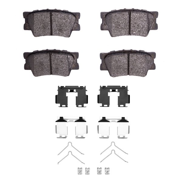 R1 Concepts® - Ceramic Ceramic Rear Brake Pads