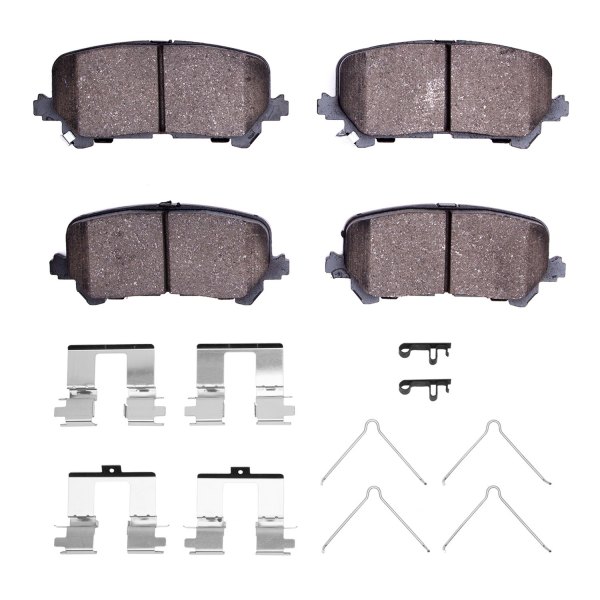 R1 Concepts® - Ceramic Ceramic Rear Brake Pads