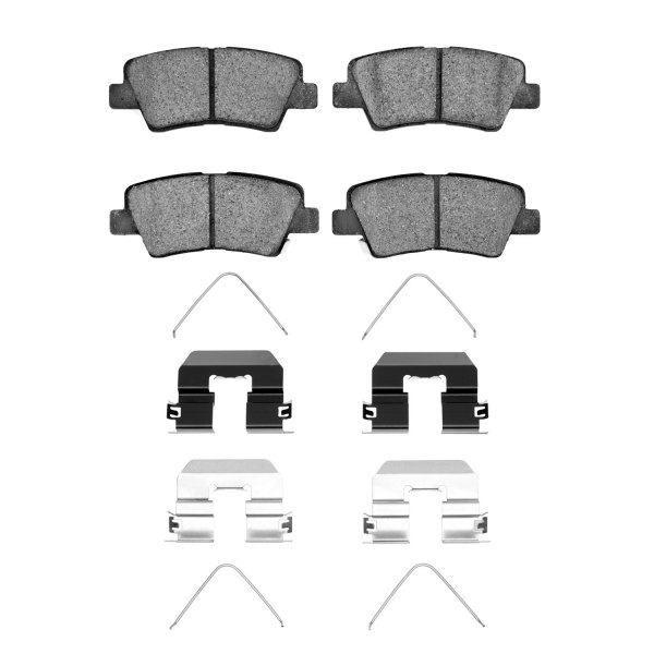 R1 Concepts® - Ceramic Ceramic Rear Brake Pads