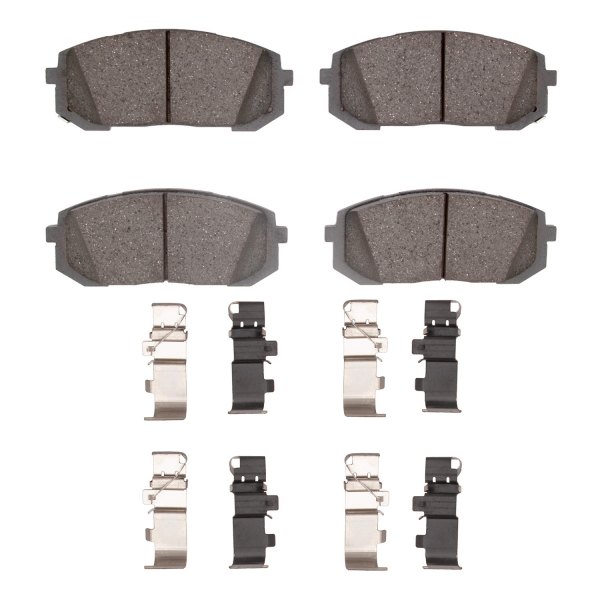 R1 Concepts® - Ceramic Ceramic Front Brake Pads