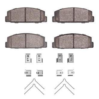 R1 Concepts® - Semi-Metallic Semi-Metallic Rear Brake Pads