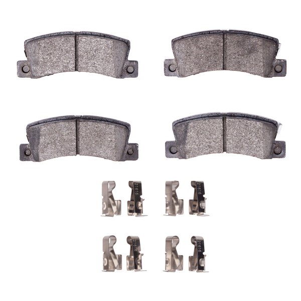 R1 Concepts® - Semi-Metallic Semi-Metallic Rear Brake Pads