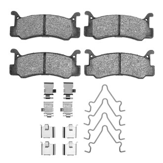 R1 Concepts® - Semi-Metallic Semi-Metallic Rear Brake Pads