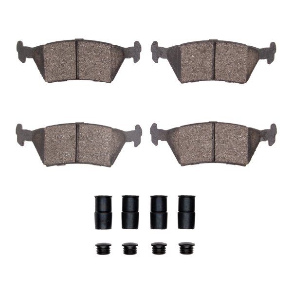 R1 Concepts® - Semi-Metallic Semi-Metallic Rear Brake Pads