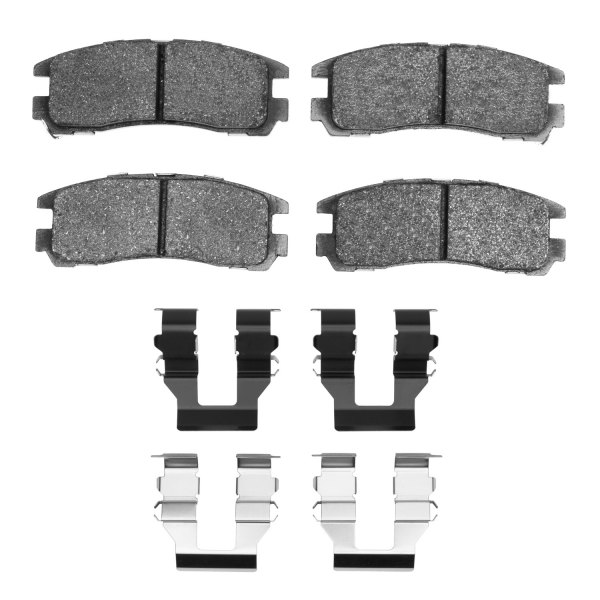 R1 Concepts® - Semi-Metallic Semi-Metallic Rear Brake Pads