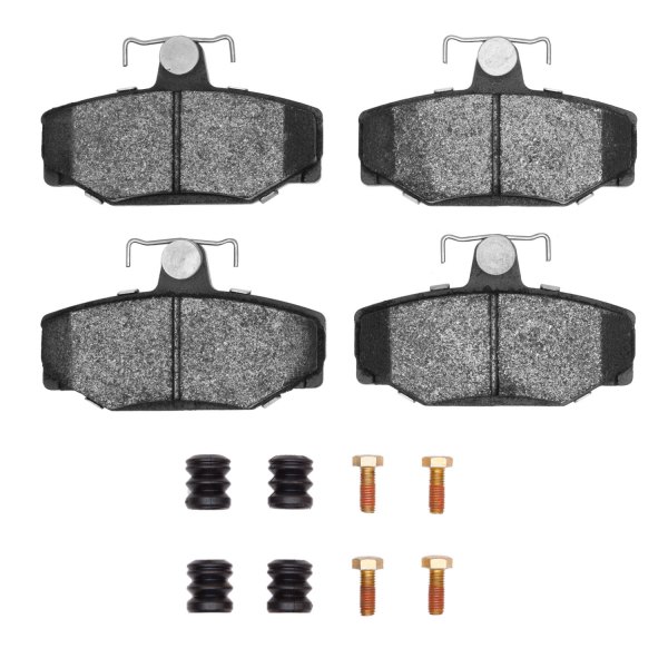 R1 Concepts® - Semi-Metallic Semi-Metallic Rear Brake Pads