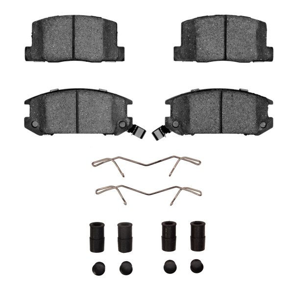 R1 Concepts® - Semi-Metallic Semi-Metallic Rear Brake Pads