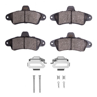 R1 Concepts® - Semi-Metallic Semi-Metallic Rear Brake Pads