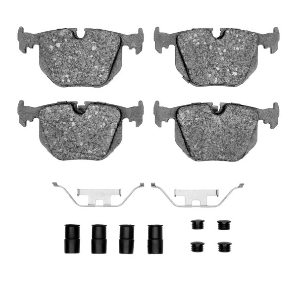 R1 Concepts® - Semi-Metallic Semi-Metallic Rear Brake Pads