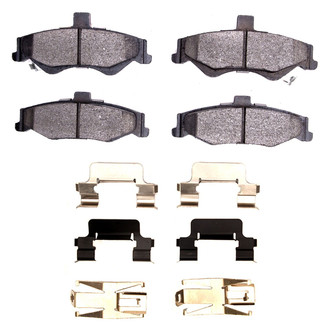 R1 Concepts® - Semi-Metallic Semi-Metallic Rear Brake Pads