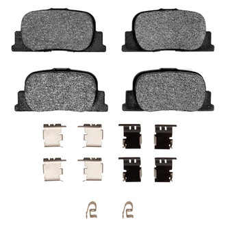 R1 Concepts® - Semi-Metallic Rear Brake Pads