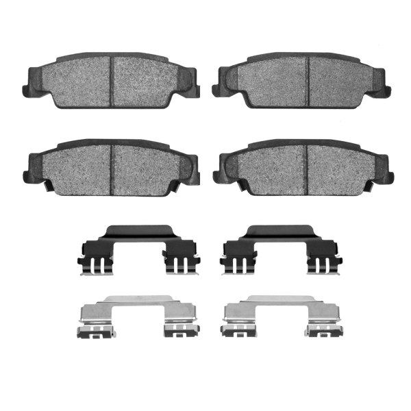 R1 Concepts® - Semi-Metallic Semi-Metallic Rear Brake Pads