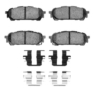 R1 Concepts® - Semi-Metallic Semi-Metallic Rear Brake Pads