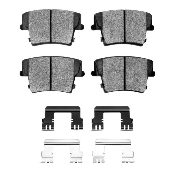 R1 Concepts® - Semi-Metallic Semi-Metallic Rear Brake Pads