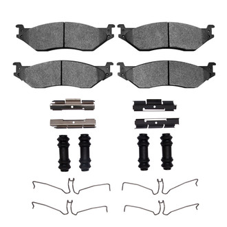 R1 Concepts® - Semi-Metallic Semi-Metallic Rear Brake Pads