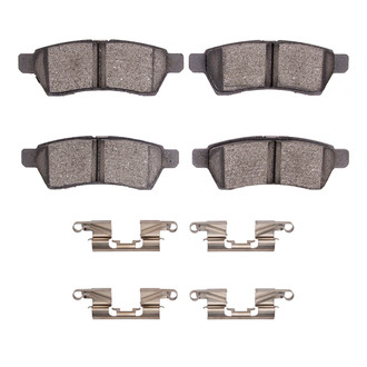 R1 Concepts® - Semi-Metallic Rear Brake Pads