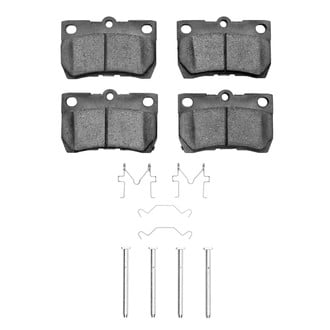 R1 Concepts® - Semi-Metallic Semi-Metallic Rear Brake Pads
