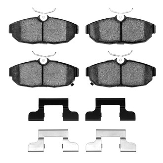 R1 Concepts® - Semi-Metallic Semi-Metallic Rear Brake Pads