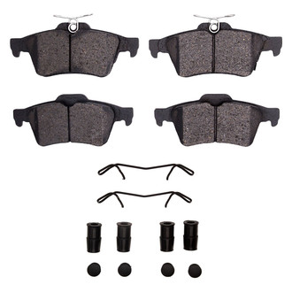 R1 Concepts® - Semi-Metallic Semi-Metallic Rear Brake Pads