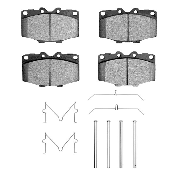 R1 Concepts® - Performance Off-Road/Tow High Friction Formulation Front Brake Pads